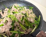 🍀豚コマ生姜焼き 夏バテ予防 糖質制限🍀作り方6写真