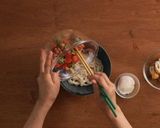 ちくわの冷やしうどん作り方8写真
