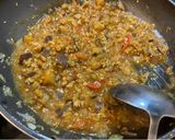 焼そばソースがきめての、彩りキーマカレー作り方3写真