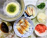 簡単昼食！竹輪茗荷天おろしぶっかけうどん作り方2写真