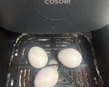 ノンフライヤーで温玉作り方1写真