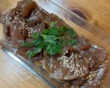 ビンチョウマグロの漬け作り方4写真