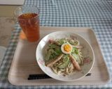 冷やし細うどんはごまドレで。作り方4写真