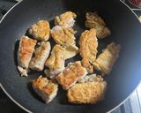 鶏ももの豆乳グリーンカレー作り方4写真
