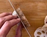 絶品‼️お肉より美味しいレンコンステーキ作り方7写真