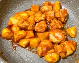 鶏肉とじゃがいものケチャップ炒め作り方6写真