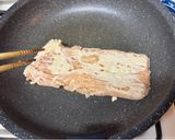 超簡単♩厚揚げと小松菜の鶏ひき肉甘辛炒め作り方2写真