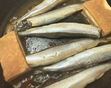 7分でししゃも高野豆腐😻作り方2写真