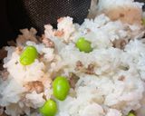 そぼろと枝豆のおにぎり作り方1写真