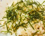 毎日のしろごはん●かつおおかか海苔ごはん作り方1写真