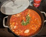 チキンアラビアータとチーズ ダンプリング作り方3写真