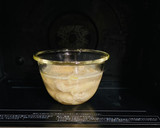 筍の姫皮と鶏皮の食べる梅だし和え作り方1写真