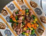 レンジシシリアンライス味オムライス弁当作り方3写真