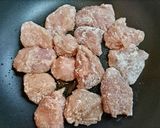 簡単夕飯主菜ワンパン鶏胸肉茸ほうれん草クリーム煮作り方4写真