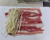余ったうなぎのタレを使った豚バラ巻き作り方2写真
