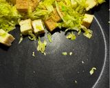 塩昆布の旨み！厚揚げとキャベツのふわふわ卵炒め作り方5写真