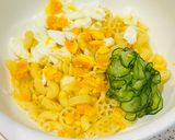 孫の好きなマカロニサラダ（みかん缶入り）作り方3写真