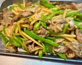 ふわふわ卵入り豚肉とピーマンの細切り炒め作り方8写真