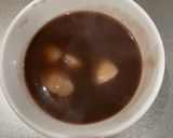 鏡開き！チョコ入りおしるこ作り方2写真