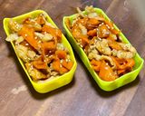 お弁当ワンパン！豚こまとヒラヒラ人参の甘辛炒め作り方7写真