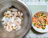 簡単ランチ！爽やかクラムチャウダーうどん作り方1写真