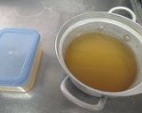 赤ズイキと夏野菜の冷菜　冷え冷えスープ作り方1写真