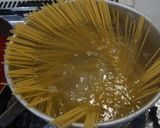 焼き茄子と練りごまペーストのパスタ作り方6写真
