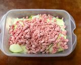 電子レンジde簡単、パパイヤのひき肉炒め作り方2写真
