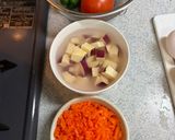トマト缶不要！カレー粉でキーマカレー作り方1写真