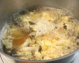 ひな祭り・おもてなし★シメジのかきたま汁作り方3写真