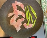 細アスパラと豚ロースのタヒニソース炒め作り方4写真