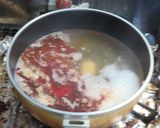 簡単手間無し☆白菜と棒湯葉入り火鍋水餃子作り方3写真