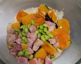 追冷凍かぼちゃde簡単激旨レンチンサラダ作り方10写真
