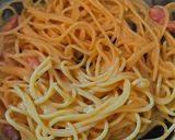 カルボナーラ風釜玉パスタ作り方11写真