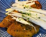 鶏皮レシピ●鶏皮の塩焼き長ネギ添え作り方1写真