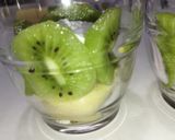 超簡単☆キウイ🥝グラスケーキ🎂作り方5写真