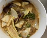 根菜茄子白菜中華風オイ味噌味温野菜サラダ作り方18写真