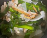 さっぱり♪大根とニラの胡麻油炒め作り方4写真