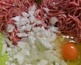 丸ごと新玉ねぎのハンバーグステーキ作り方3写真