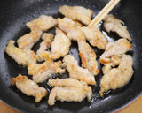 鶏せせりとネギの✨和風ぽん酢黒胡椒炒め作り方3写真