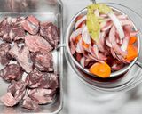 92℃ 牛すね肉の赤ワイン煮：本格派！作り方20写真