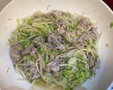 意外とヘルシー豚平焼き作り方1写真