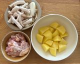 照り焼きチキングラタン作り方1写真