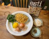 ギリシャ風ひよこ豆のフリッター作り方1写真
