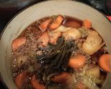 そぼろと白菜の肉じゃが作り方11写真