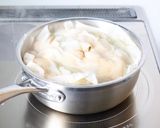 定番料理【ずいきと油揚げの煮物】作り方3写真