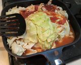 【簡単！】巻かないトマト煮ロールキャベツ作り方7写真