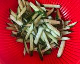 しっとり⭐︎ささみときゅうりのナムル作り方3写真