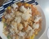 レンジ簡単洋風キムチチリ味オムライス弁当作り方7写真
