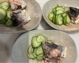 鯖缶と胡瓜のマヨラー油🌶️作り方3写真
